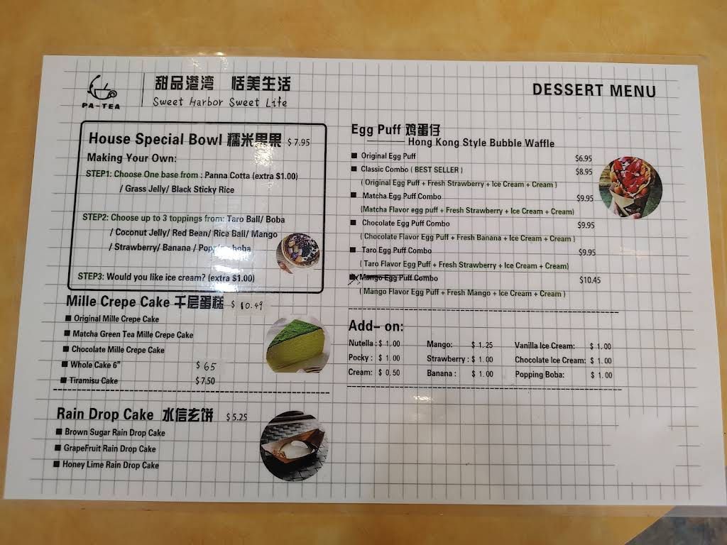 Nomico Healthy Dessert Menu 6